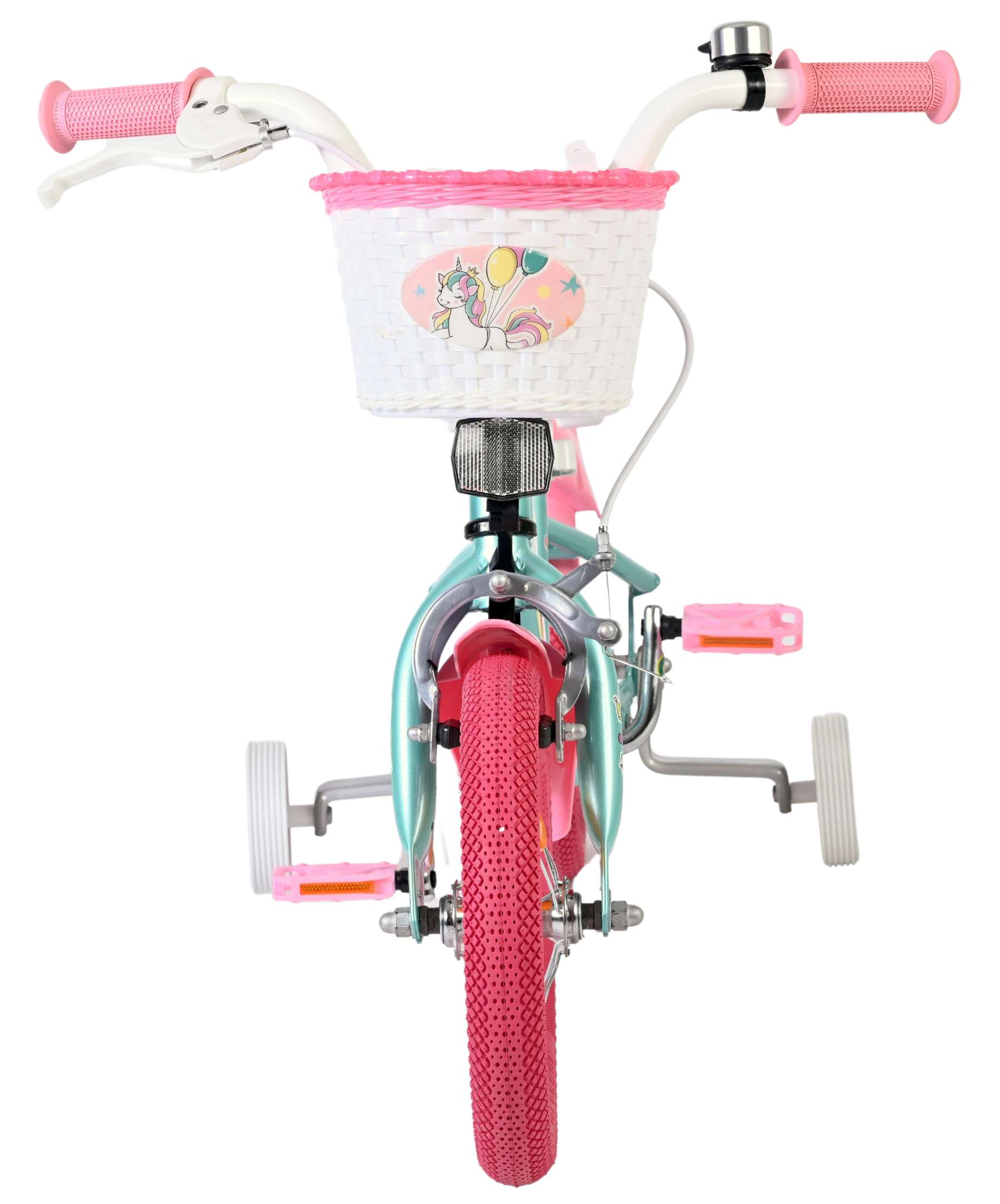 Volare Unicorn Kinderfiets - Meisjes - 12 inch - Groen - Afbeelding 7