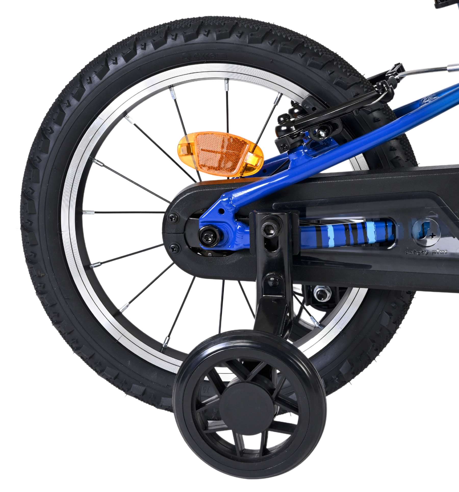 Volare Venom Kinderfiets - Jongens - 14 inch - Blauw - Twee handremmen - Afbeelding 2