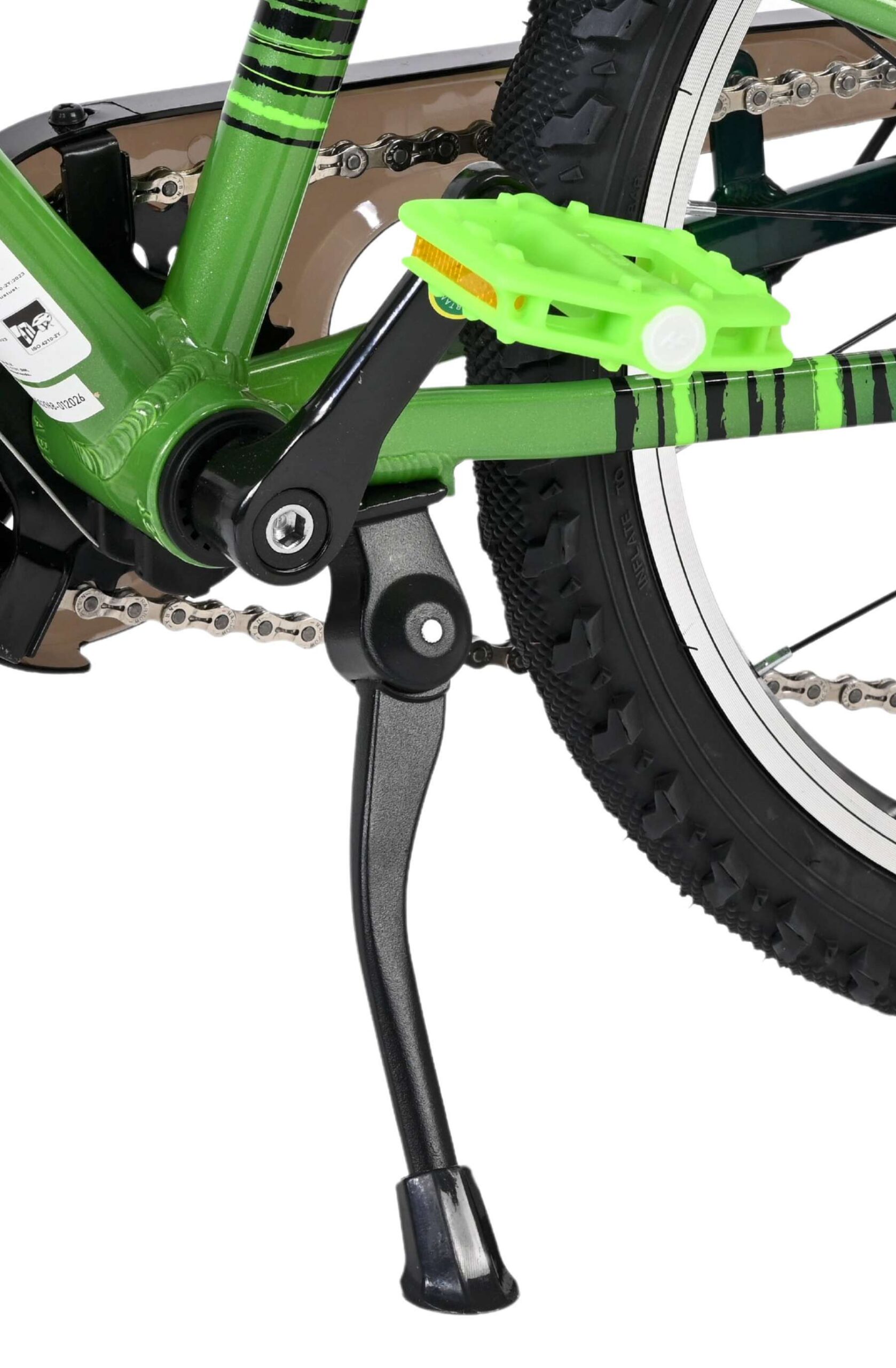 Volare Venom Kinderfiets - Jongens - 18 inch - Groen - 6 versnellingen - Afbeelding 10