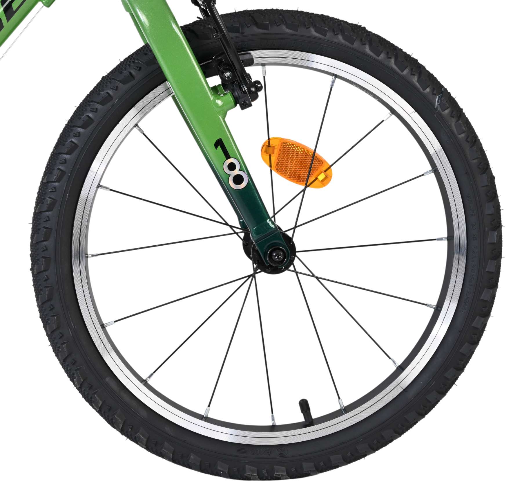 Volare Venom Kinderfiets - Jongens - 18 inch - Groen - 6 versnellingen - Afbeelding 3