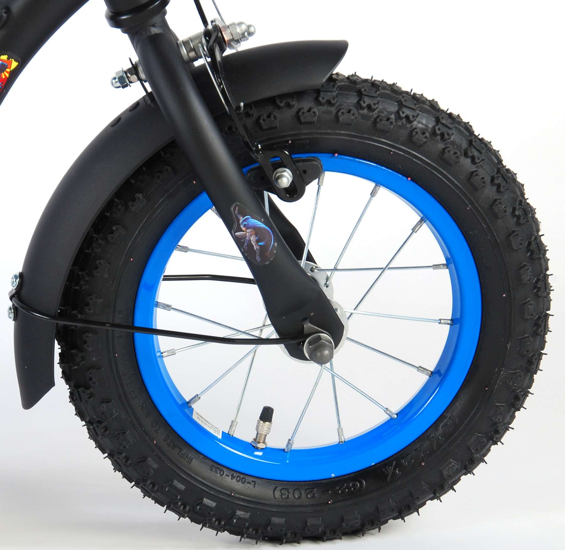Batman Kinderfiets - Jongens - 12 inch - Zwart - Afbeelding 5