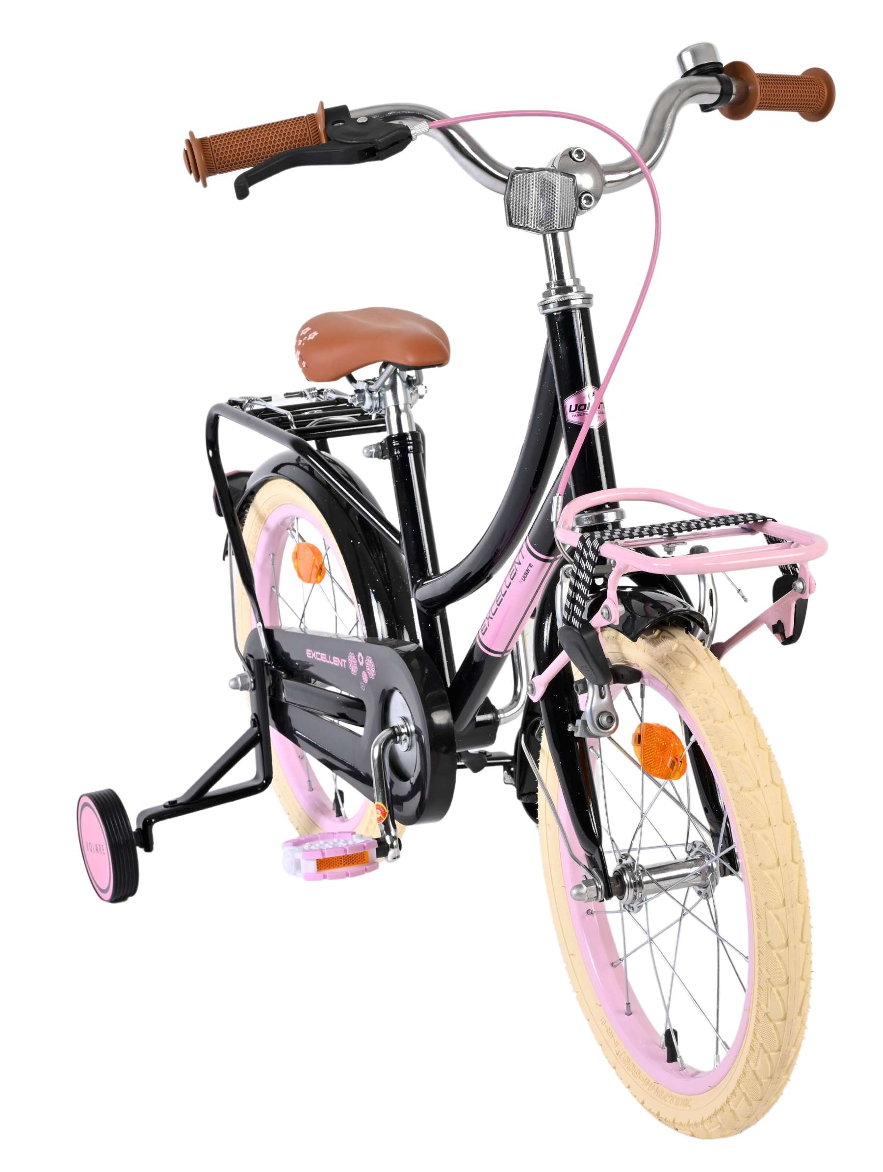 Volare Excellent Kinderfiets - Meisjes - 16 inch - Zwart - Afbeelding 5
