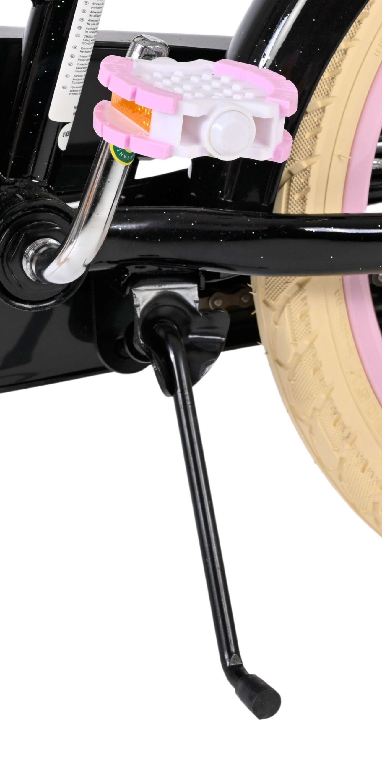 Volare Excellent Kinderfiets - Meisjes - 16 inch - Zwart - Afbeelding 9