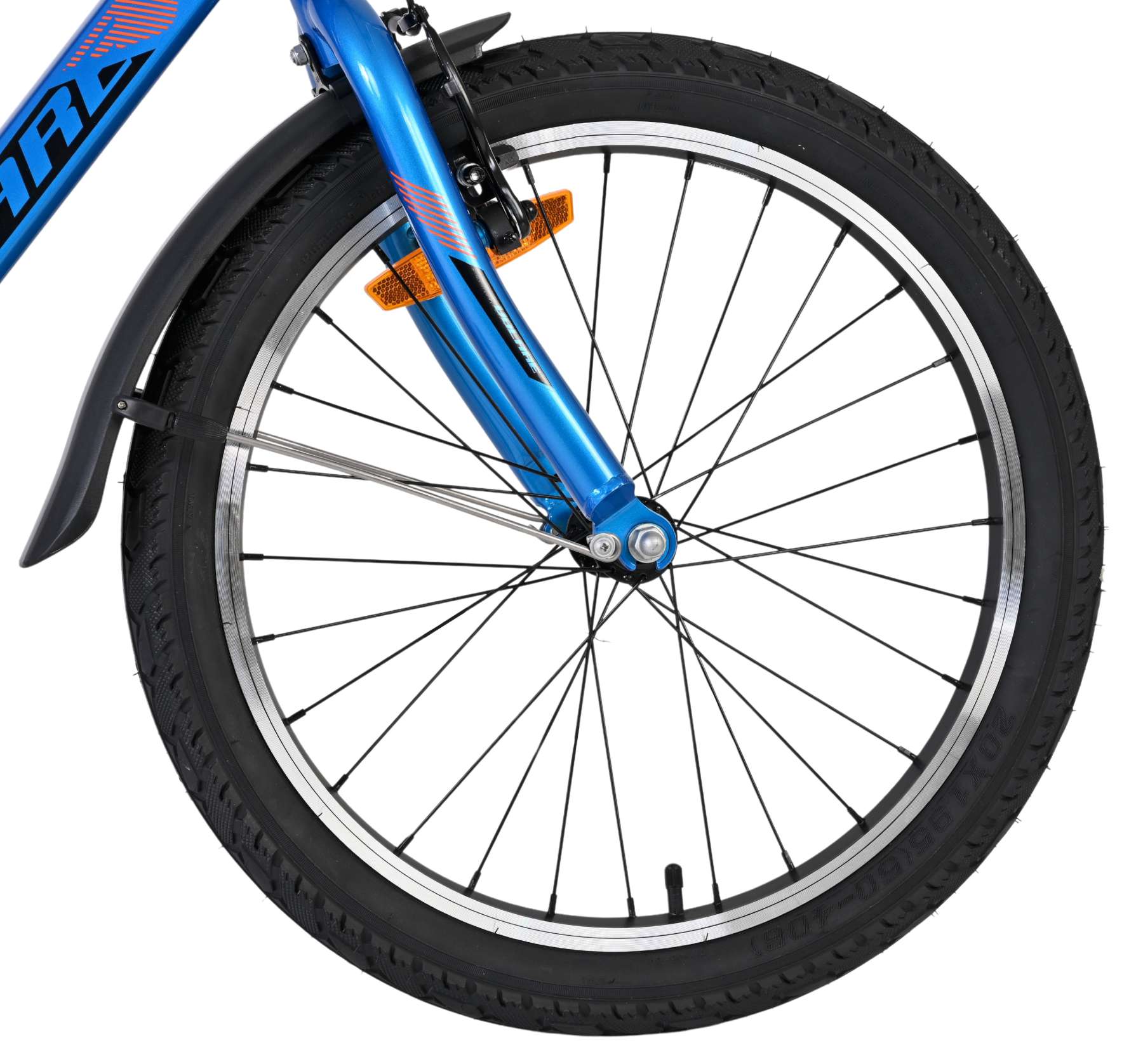 Volare Explorer Kinderfiets - Jongens - 20 inch - Blauw Oranje - Afbeelding 3