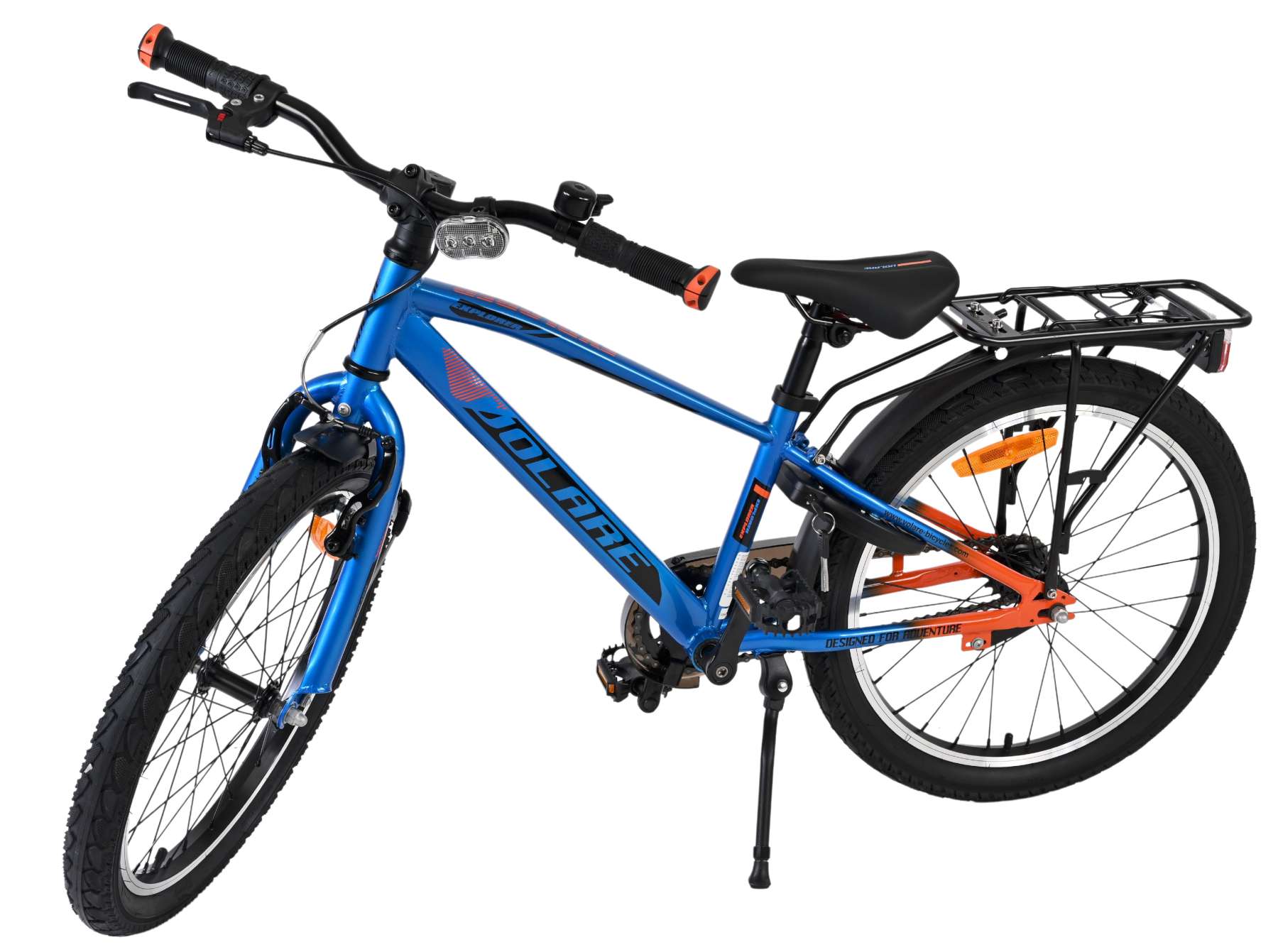 Volare Explorer Kinderfiets - Jongens - 20 inch - Blauw Oranje - Afbeelding 8