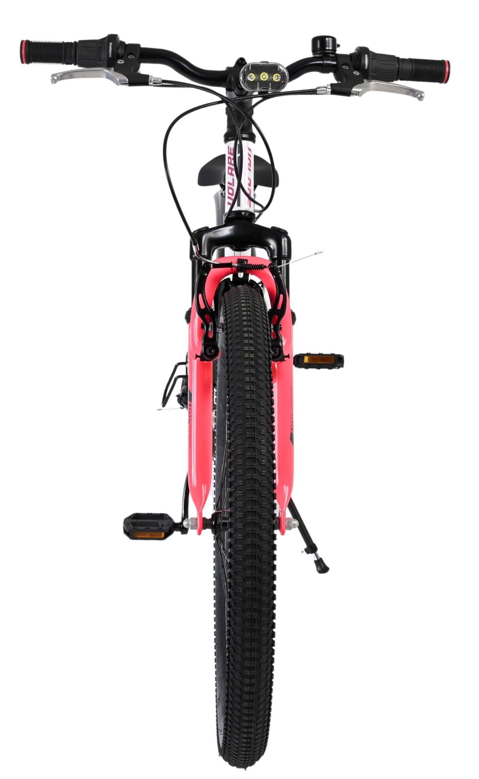 Volare XC Race Kinderfiets - 24 inch - Wit Roze - 21 versnellingen - Afbeelding 8