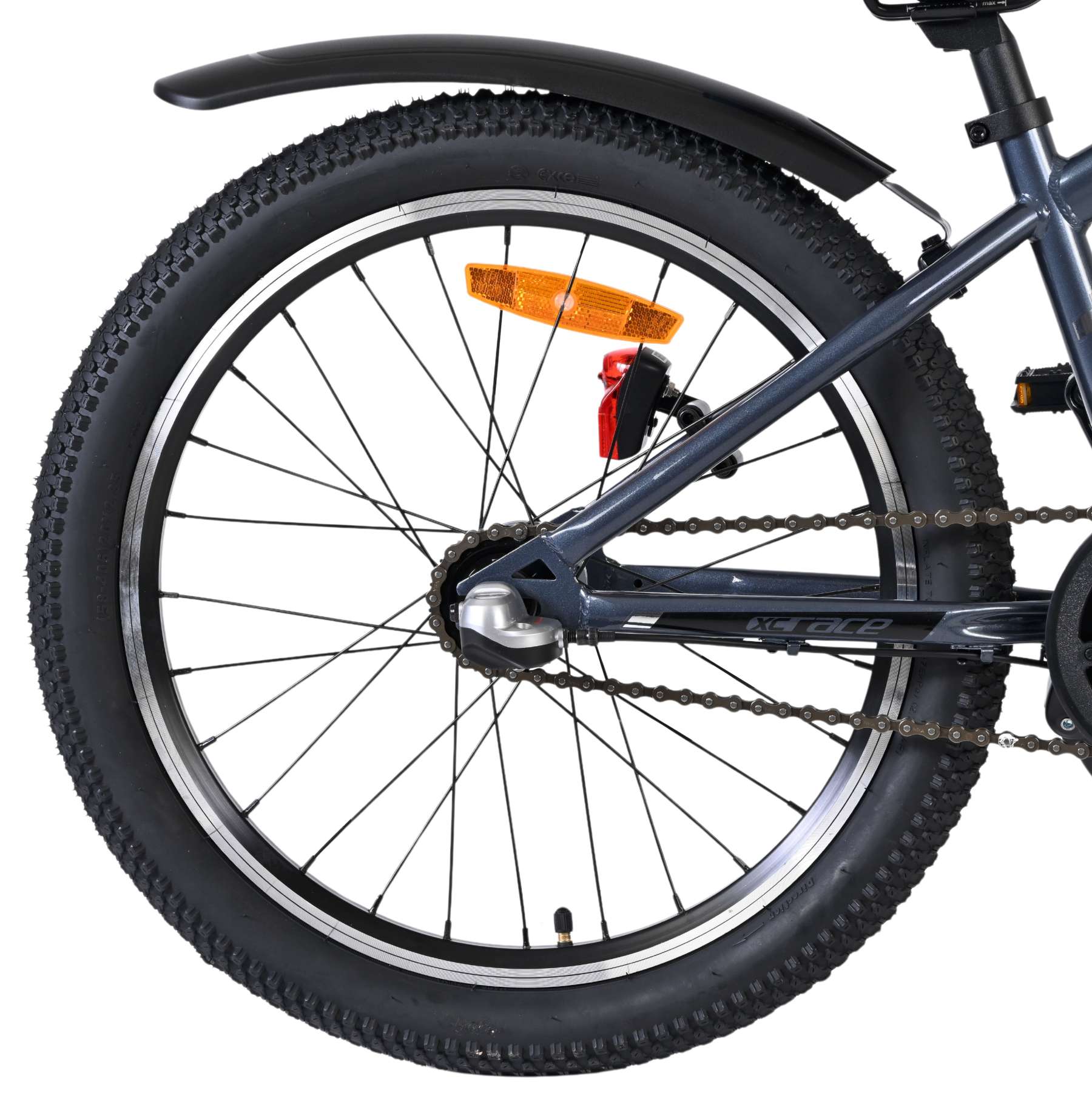 Volare XC Race Kinderfiets - 20 inch - Blauw Grijs - Shimano Nexus 3 - Afbeelding 2