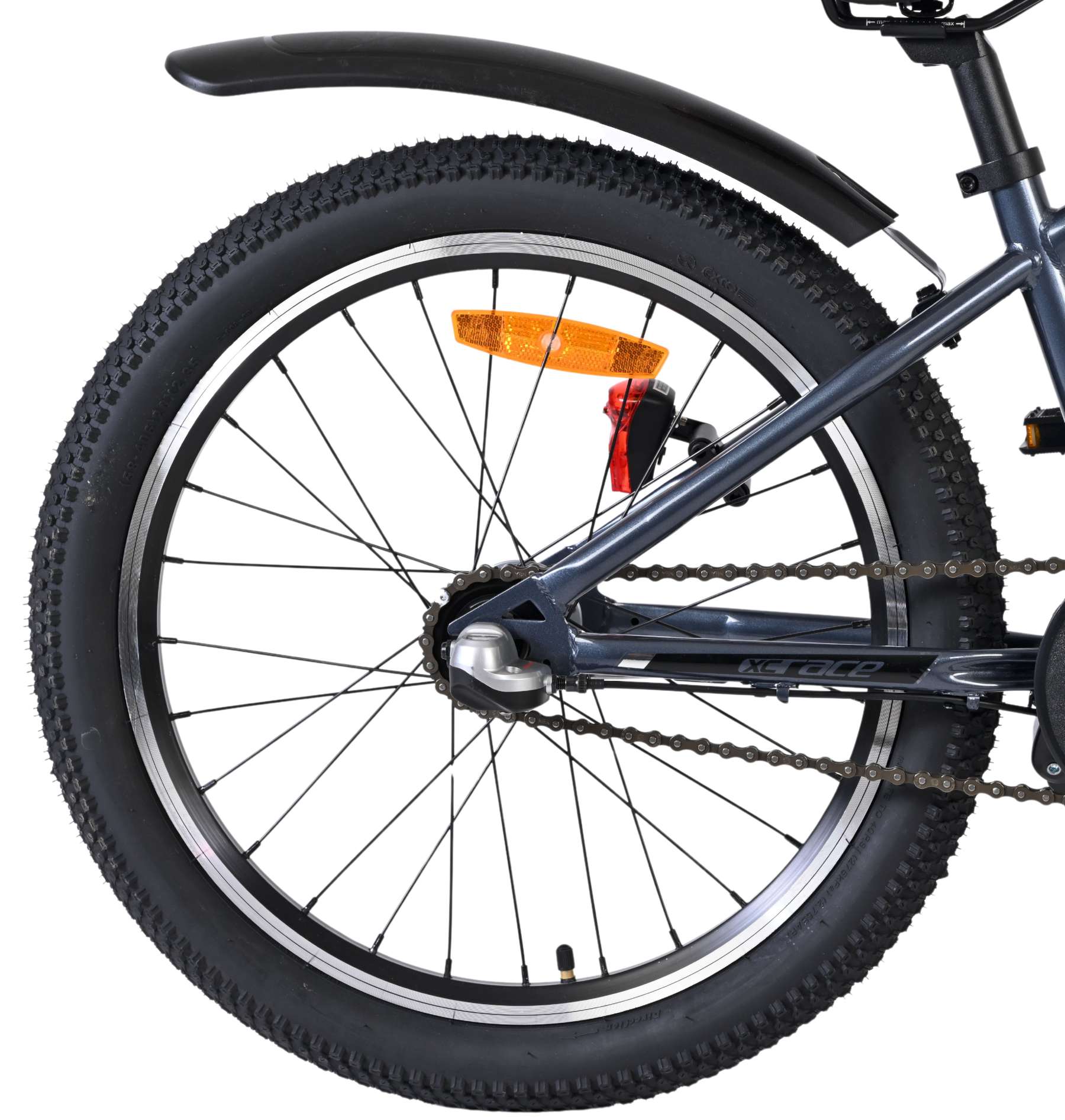 Volare XC Race Kinderfiets - 20 inch - Rood Grijs - Shimano Nexus 3 - Afbeelding 2