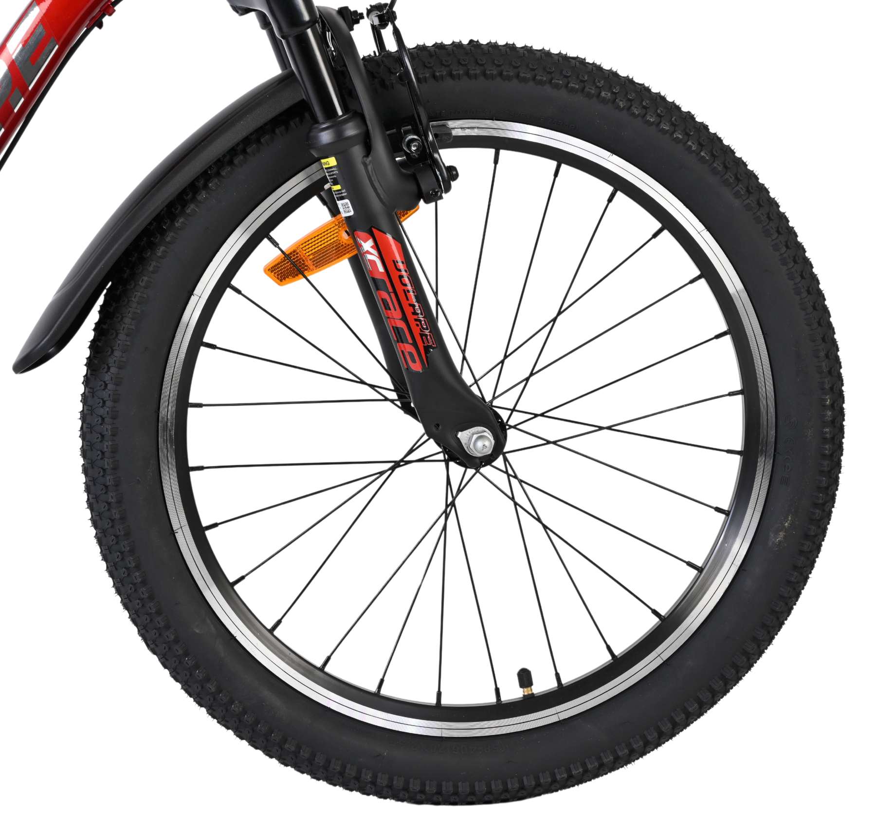 Volare XC Race Kinderfiets - 20 inch - Rood Grijs - Shimano Nexus 3 - Afbeelding 3