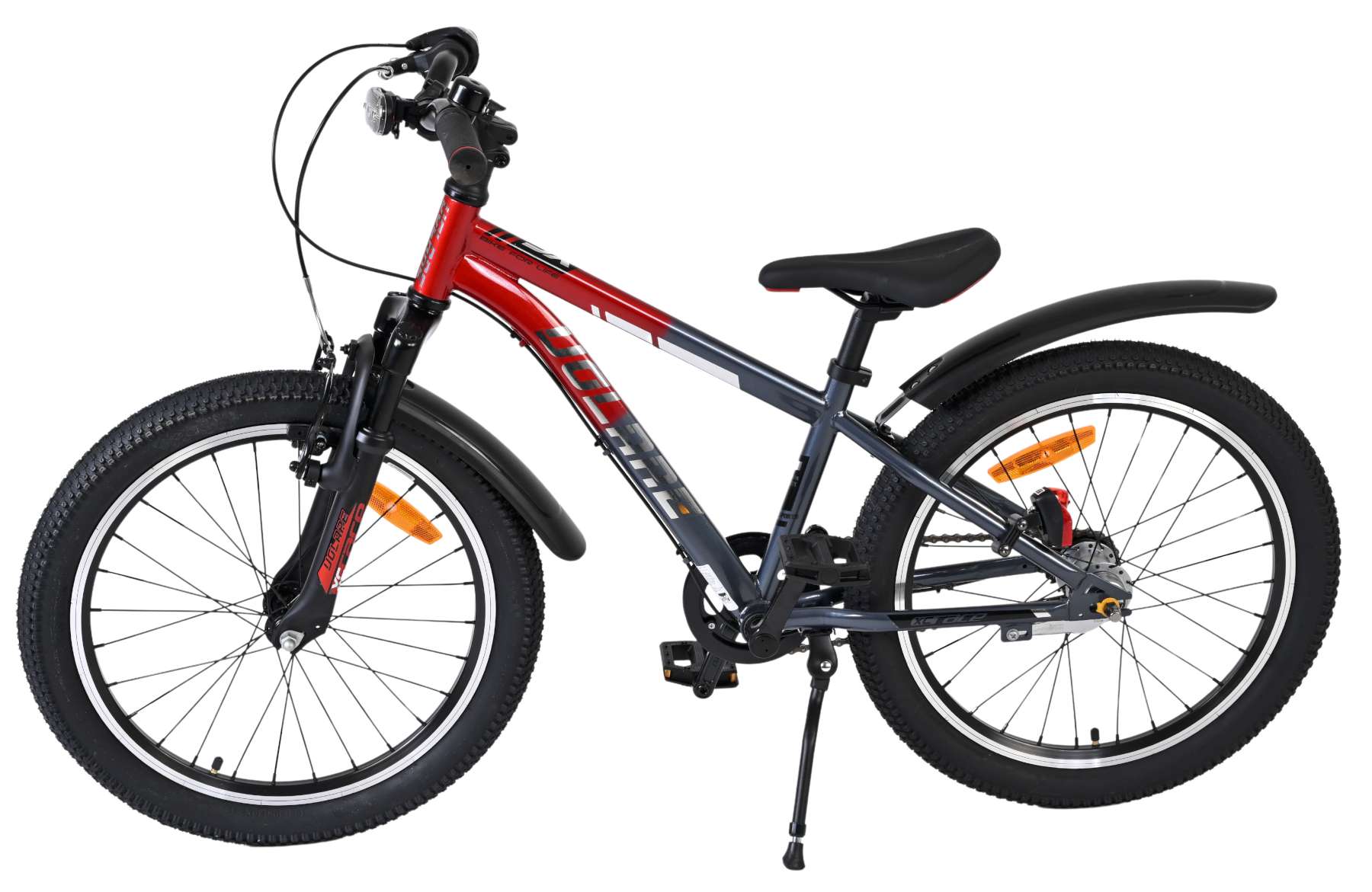 Volare XC Race Kinderfiets - 20 inch - Rood Grijs - Shimano Nexus 3 - Afbeelding 8