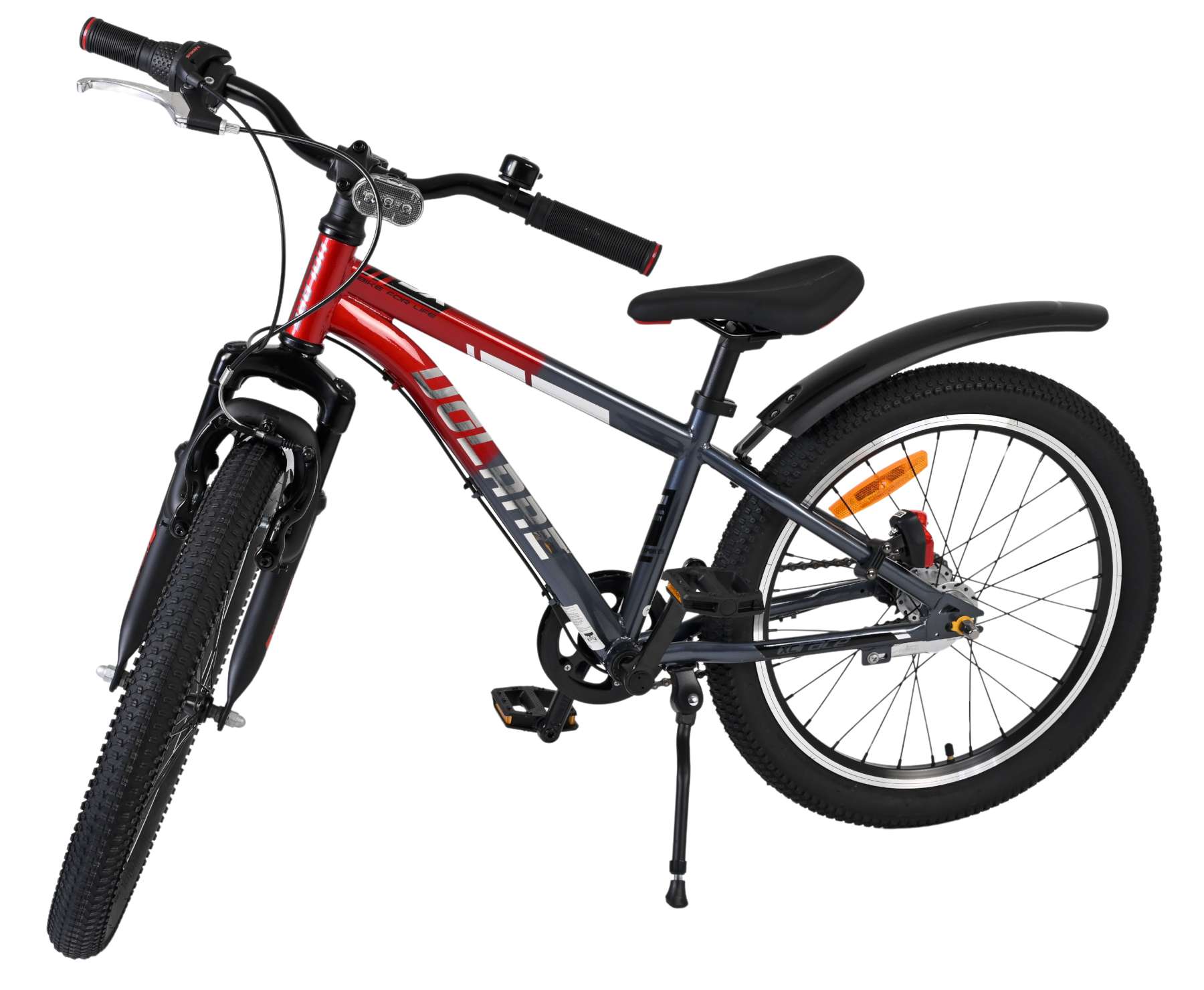 Volare XC Race Kinderfiets - 20 inch - Rood Grijs - Shimano Nexus 3 - Afbeelding 9