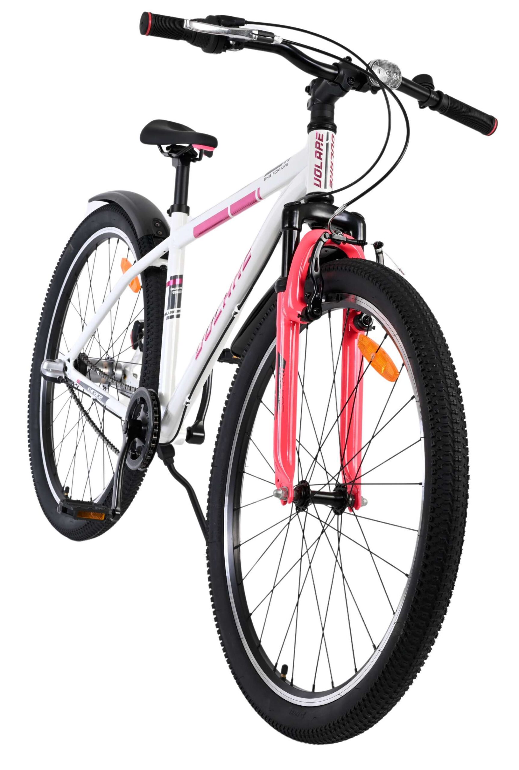 Volare XC Race Kinderfiets - 26 inch - Wit Roze - Shimano Nexus 3 - Afbeelding 6