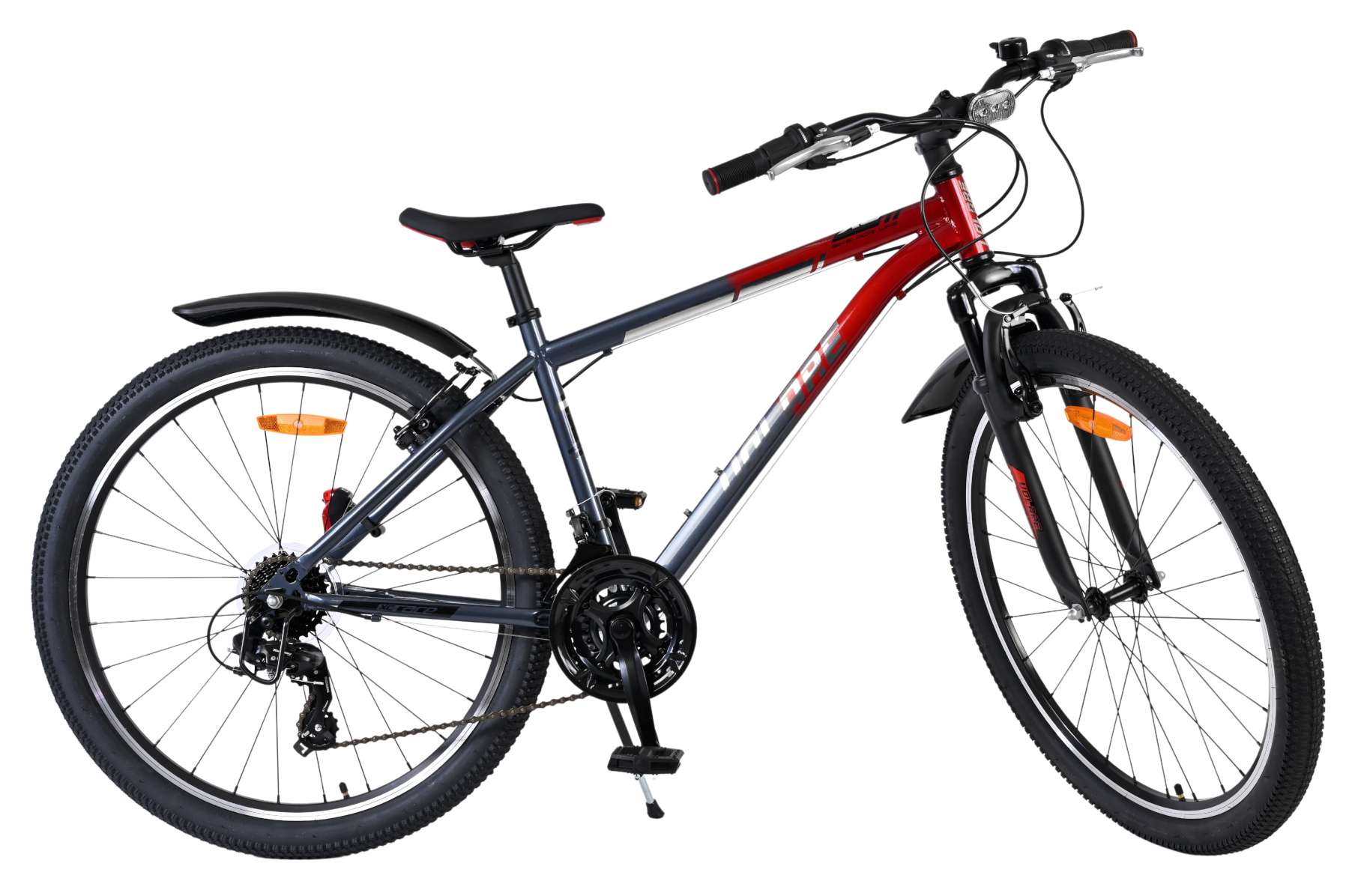 Volare XC Race Kinderfiets - 26 inch - Rood Grijs - 21 versnellingen - Afbeelding 12