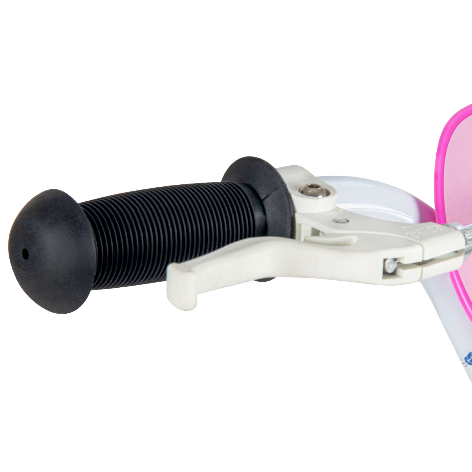 Disney Minnie Kinderfiets - Meisjes - 16 inch - Wit Roze - Twee handremmen - Afbeelding 4