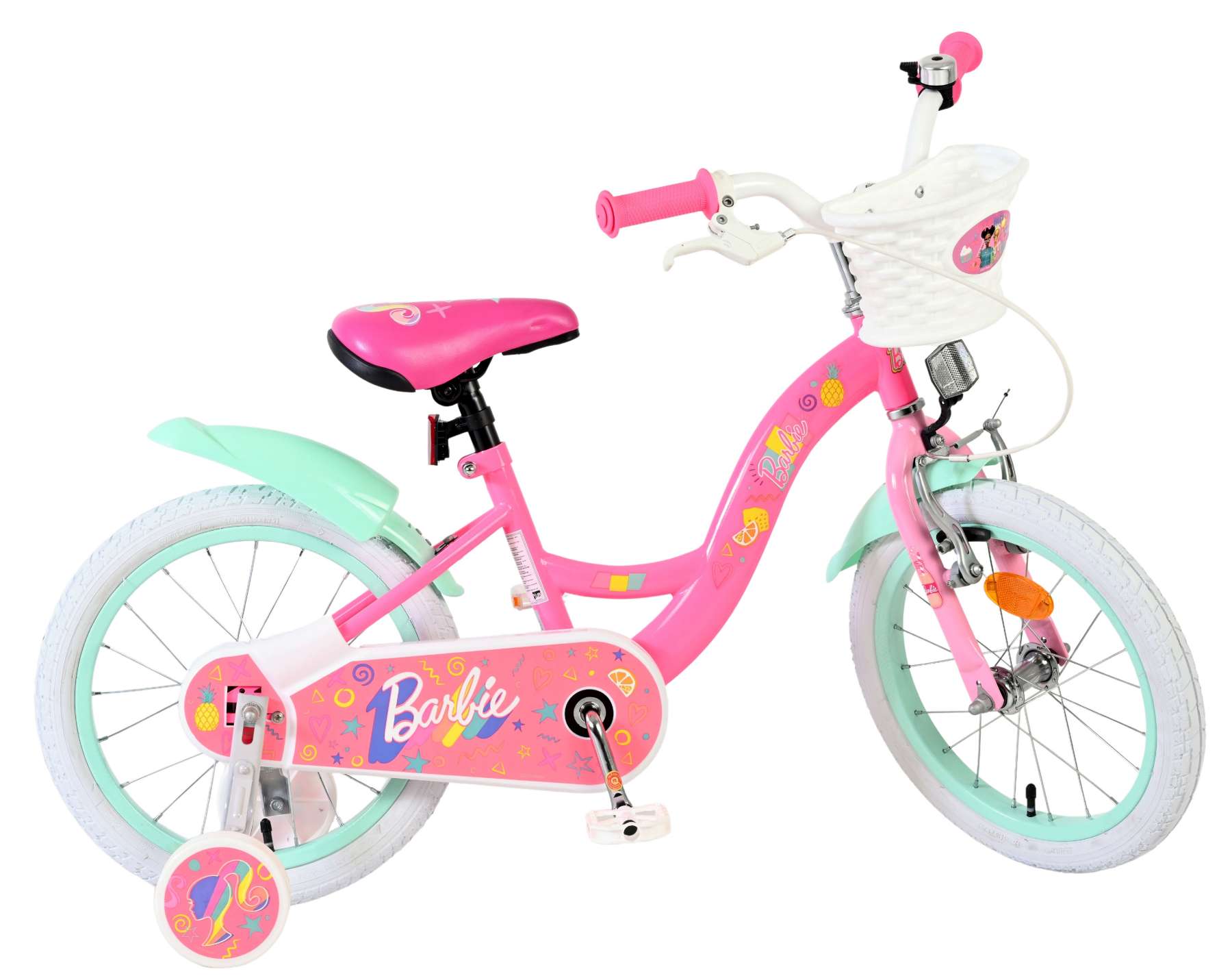 Barbie Kinderfiets - Meisjes - 16 inch - Roze - Afbeelding 10