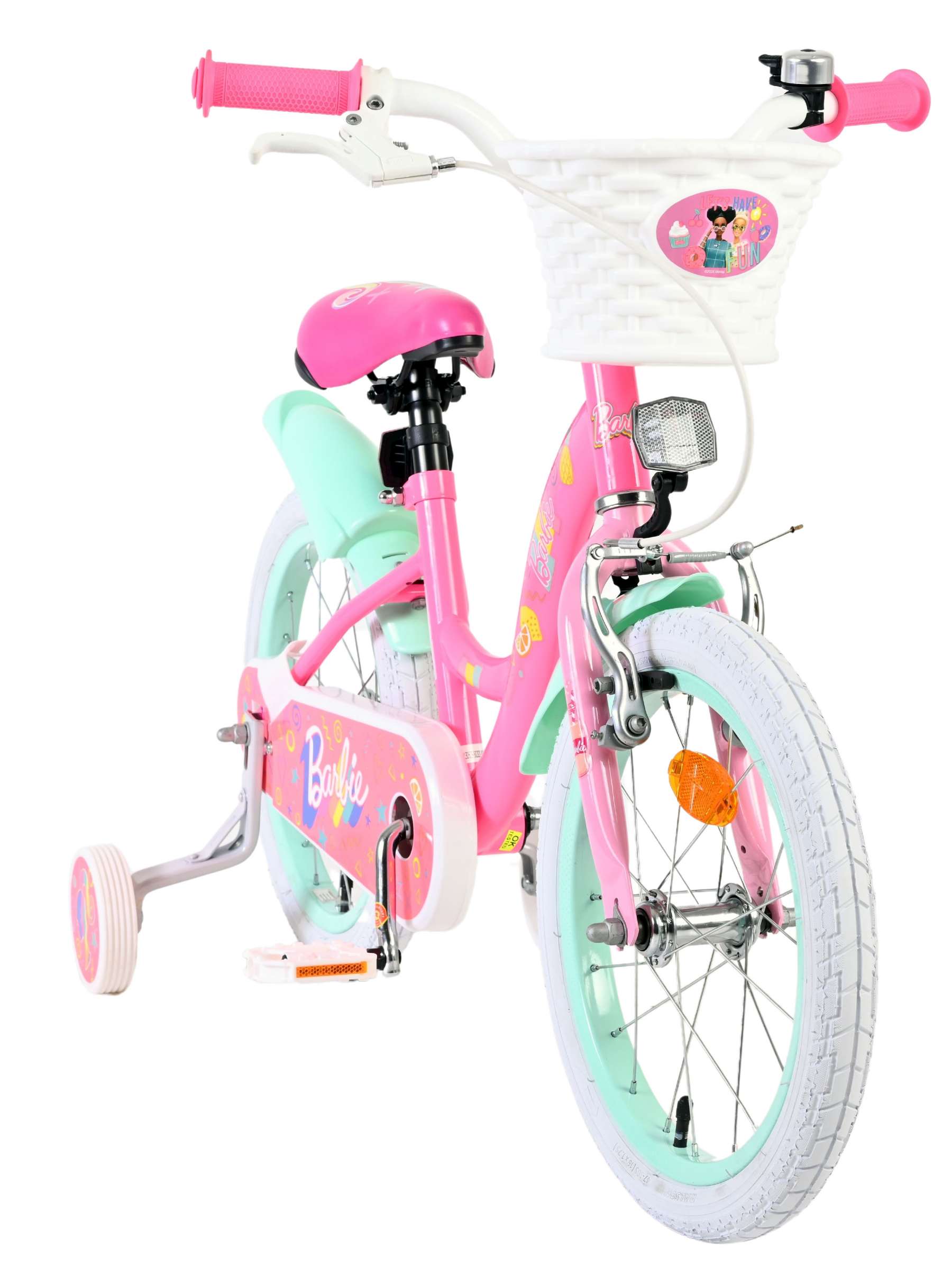 Barbie Kinderfiets - Meisjes - 16 inch - Roze - Afbeelding 5