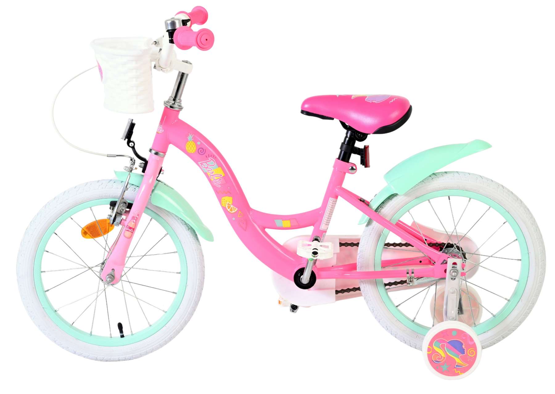 Barbie Kinderfiets - Meisjes - 16 inch - Roze - Afbeelding 7