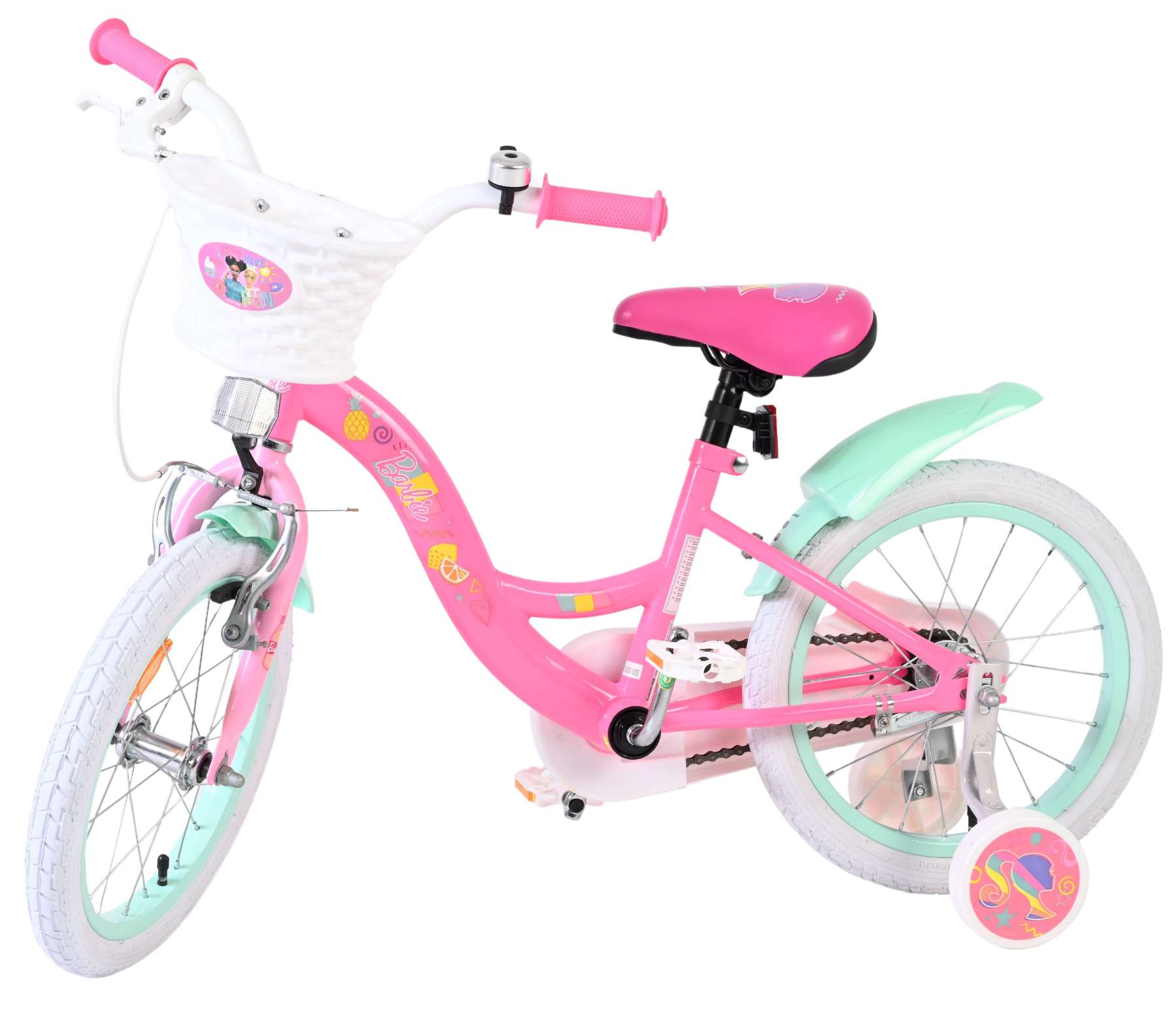 Barbie Kinderfiets - Meisjes - 16 inch - Roze - Afbeelding 8