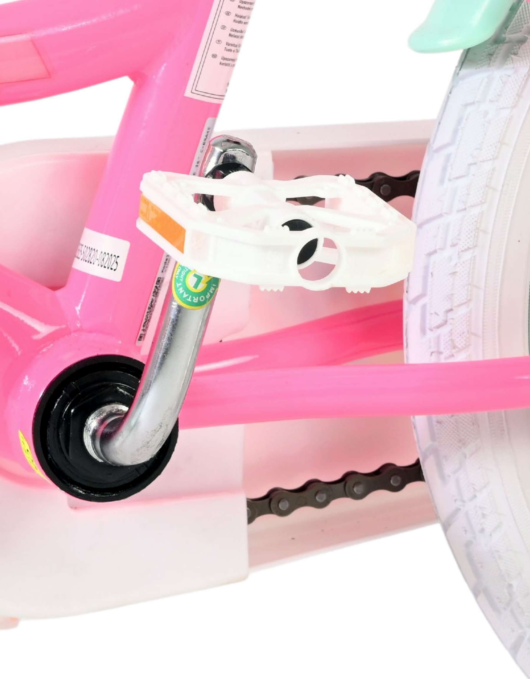 Barbie Kinderfiets - Meisjes - 16 inch - Roze - Afbeelding 9
