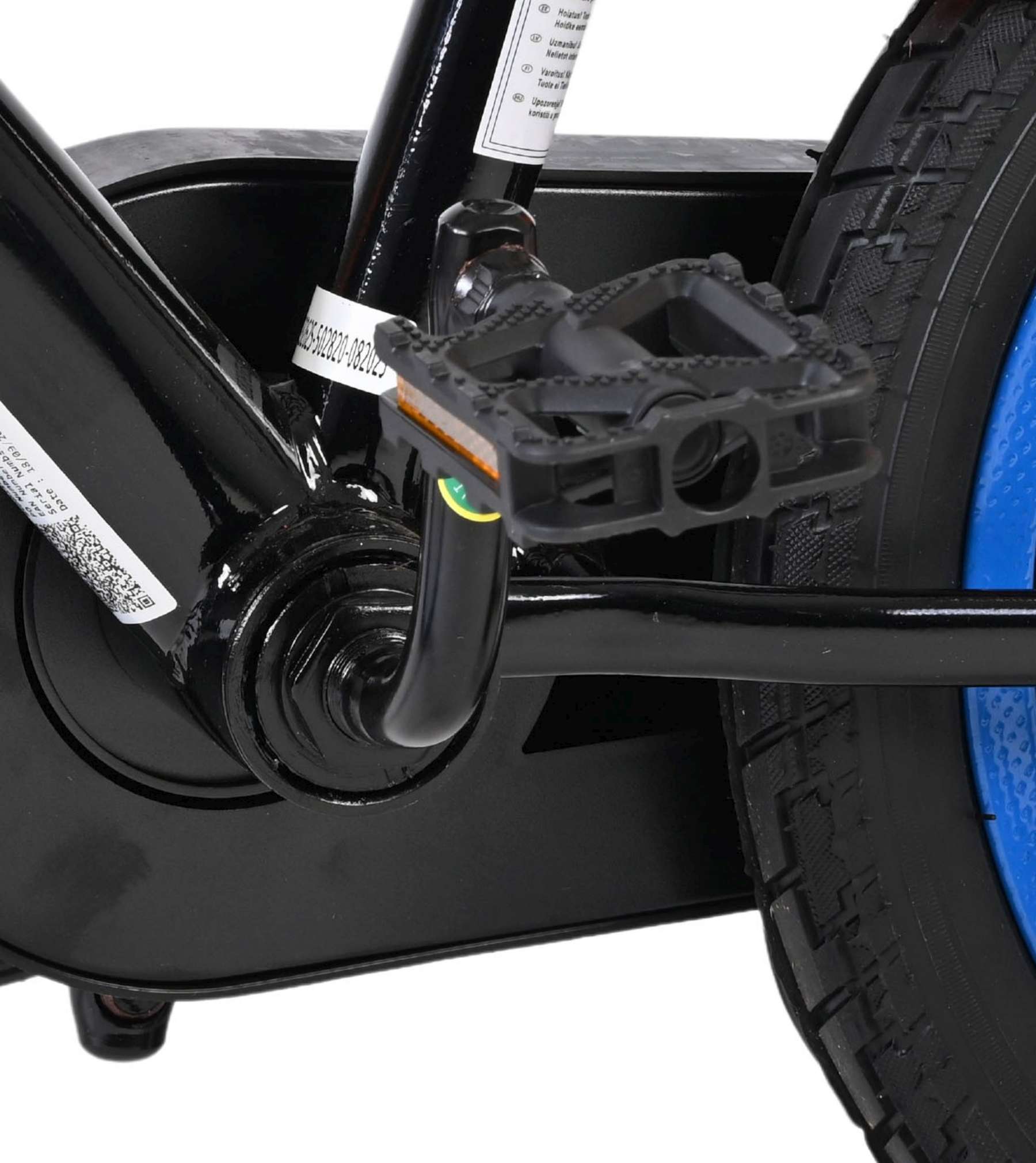 Hot Wheels Kinderfiets - Jongens - 14 inch - Zwart Oranje Blauw - Afbeelding 11