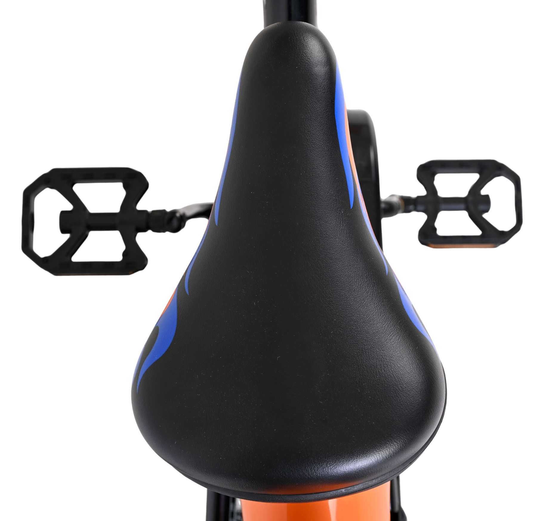 Hot Wheels Kinderfiets - Jongens - 16 inch - Zwart Oranje Blauw - Afbeelding 5