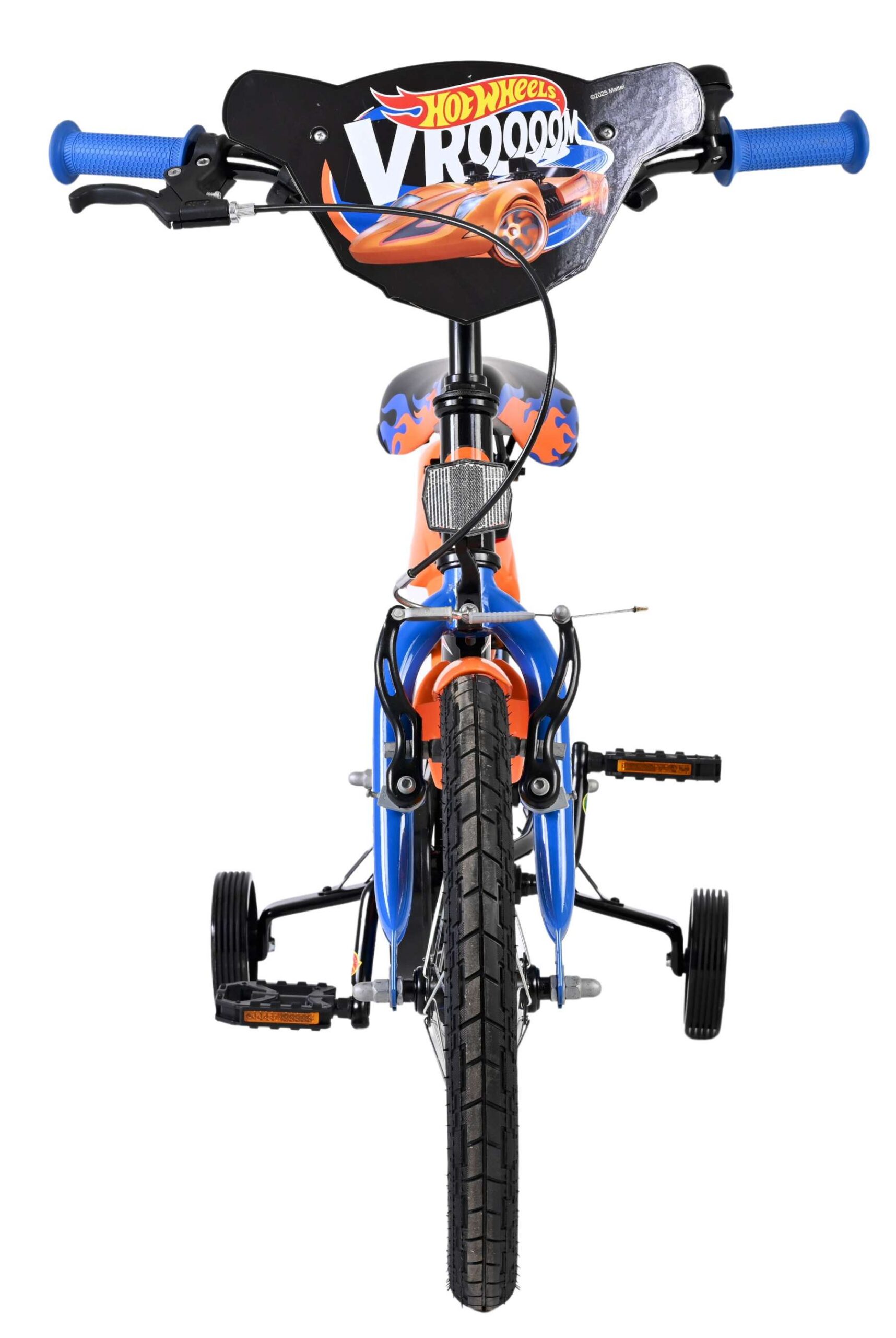 Hot Wheels Kinderfiets - Jongens - 16 inch - Zwart Oranje Blauw - Afbeelding 7