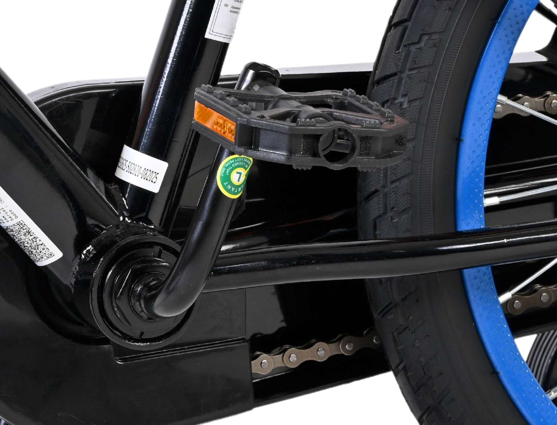 Hot Wheels Kinderfiets - Jongens - 16 inch - Zwart Oranje Blauw - Afbeelding 10
