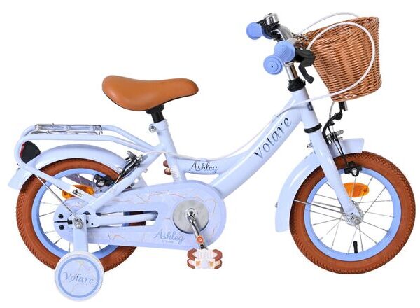 Volare Ashley Kinderfiets - Meisjes - 12 inch - Pastel Blauw - Twee handremmen