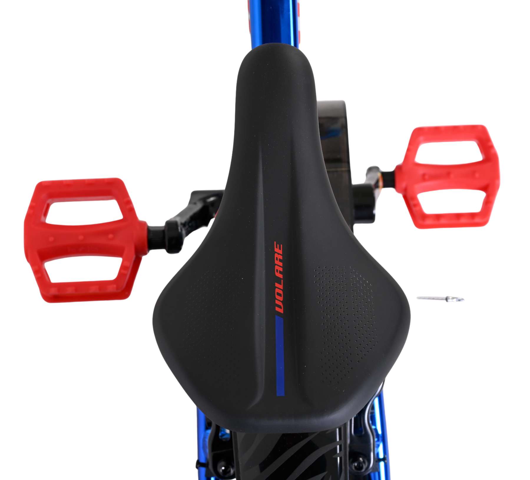 Volare Chrome Kinderfiets - Jongens - 16 inch - Blauw Zilver - Twee Handremmen - Afbeelding 5