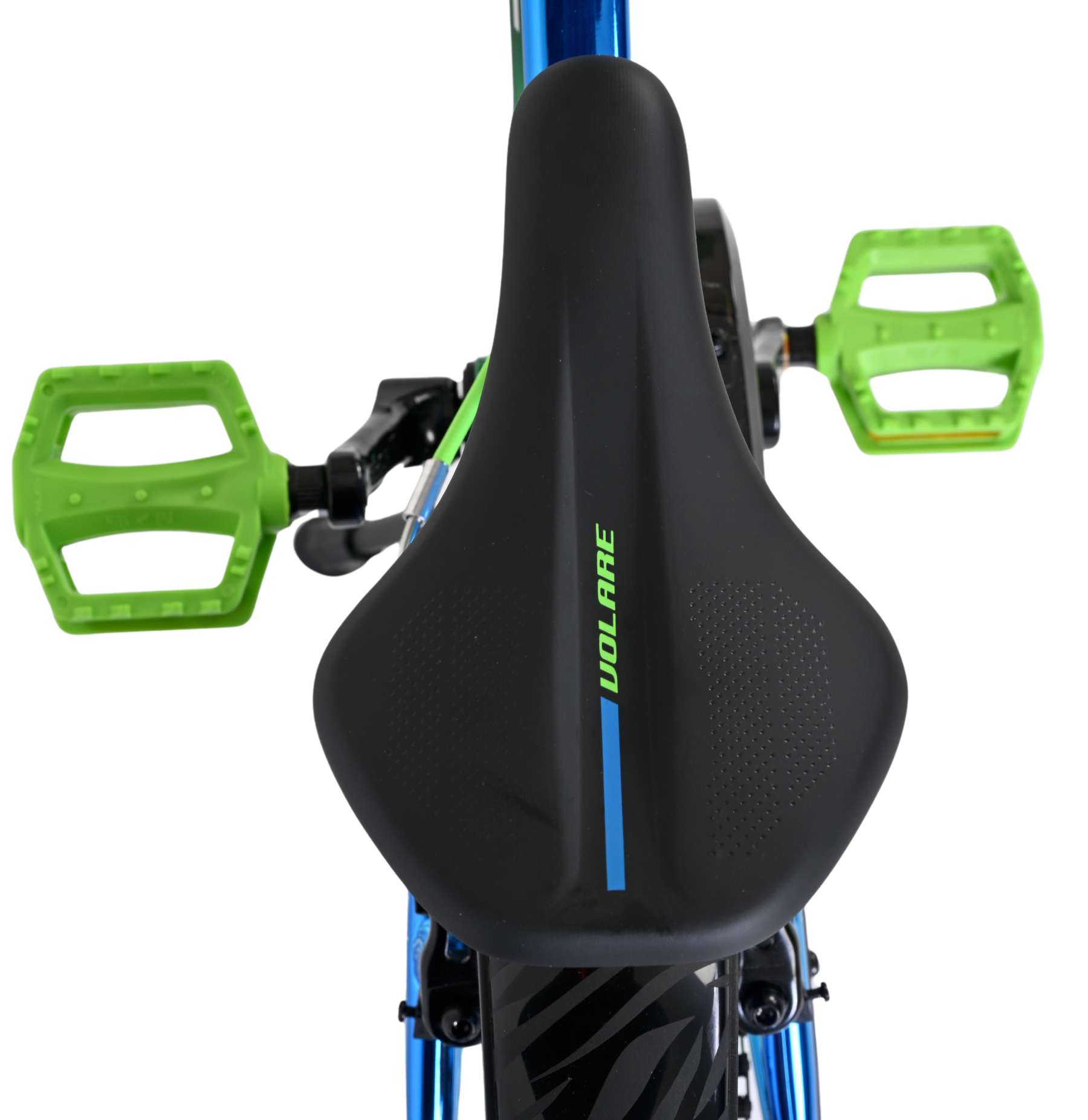 Volare Chrome Kinderfiets - Jongens - 18 inch - Blauw Groen- Twee handremmen - Afbeelding 5