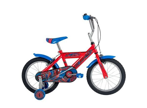 Spider-Man Kinderfiets - Jongens - 16 inch - Rood - Twee handremmen
