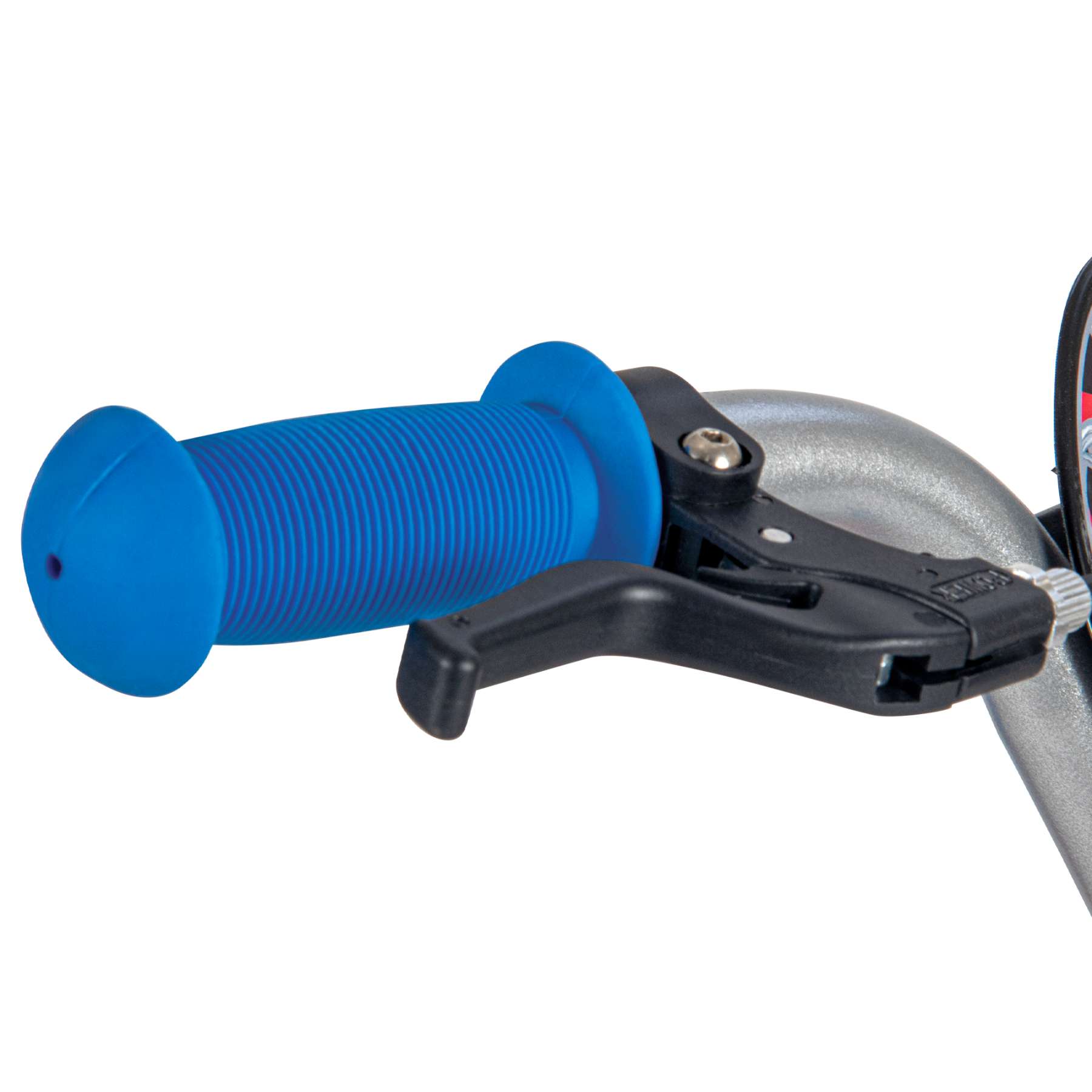 Spider-Man Kinderfiets - Jongens - 14 inch - Blauw Rood - Twee handremmen - Afbeelding 5